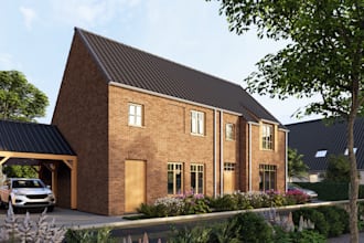 create beautiful architecture rendering