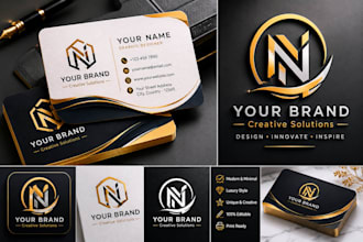 design a modern professional business card design