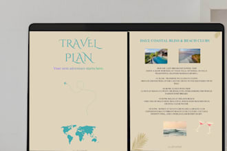 be your travel planner and create a custom itinerary