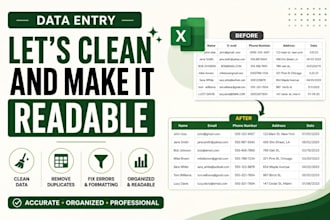 clean ,format, merge, split excel data,