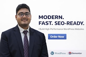 build a lightning fast, SEO optimized wordpress website