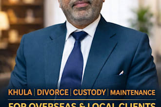 provide expert family law consultation advice in pakistan
