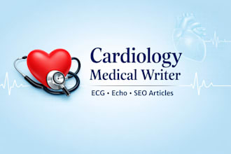 write SEO cardiology and medical articles professionally