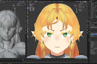 create, edit, fix or rigging any 3d model, including mmd, vrm and vrchat