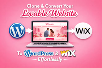 convert lovable to wordpress lovable to wix lovable dev clone lovable ai website