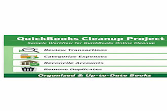 cleanup and organize your quickbooks acocunt