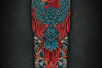 design custom realistic sleeve tattoo design, sleeve tattoo