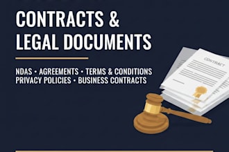 draft professional contract and legal document templates