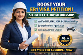 secure professional iet fellow membership to boost your eb1 visa petition
