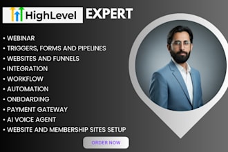be gohighlevel expert for ghl website, sales funnel automation, ghl crm workflow