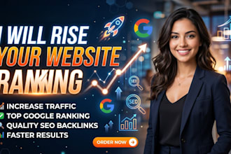 rise in website ranking