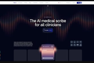 do ai hiedi healthcare partner clinical medical scribe avatar saas web app agent