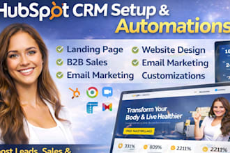 setup hubspot crm hubspot email design hubspot automation hubspot integration