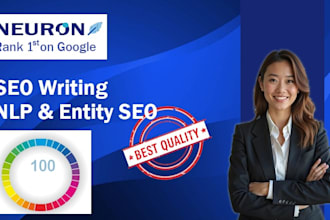 create neuronwriter optimized SEO content for higher google rankings