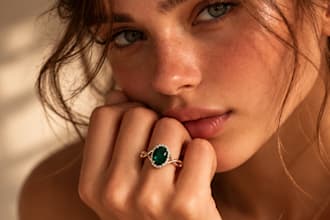 do jewelry photo retouching and ai model photography