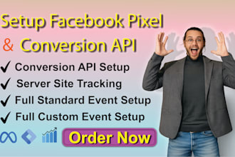facebook pixel conversion API setup capi, server site tracking, GTM