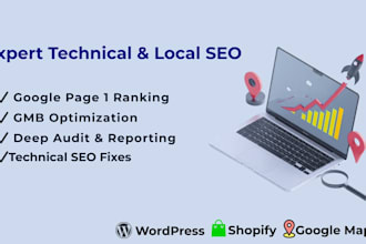do technical SEO and local search optimization for your website
