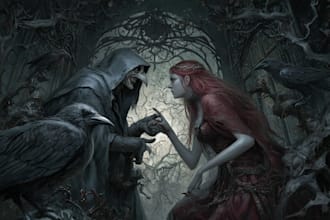 fantasy horror and fantasy horror character