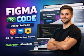 transform figma to pixel perfect responsive website