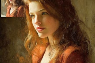 paint renaissance art oil painting portrait