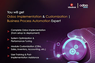 provide complete odoo erp implementation