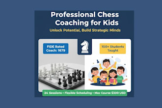 be your professional chess coach for kids