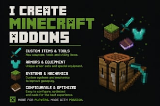 create custom minecraft bedrock addons and scripts
