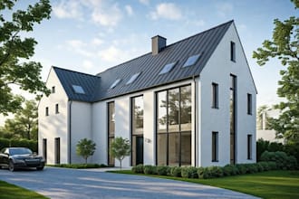 provide super realistic 3d rendering for architecture