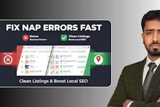 clean up nap citations and fix local business listing errors