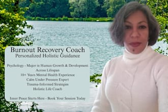be your holistic life coach for burnout recovery and trauma healing