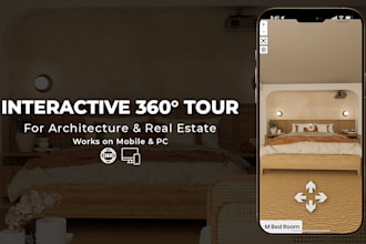 create an interactive 360 virtual tour from your architectural renders