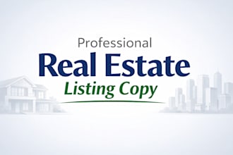 write a high converting real estate listing