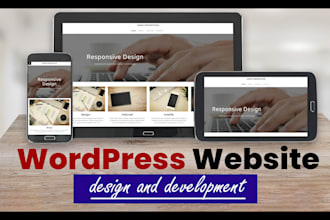 develop wordpress website, wordpress developer,  website design
