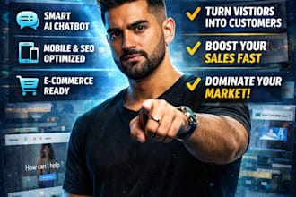 build an ai powered website that actually sells