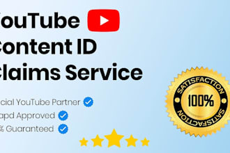 get youtube cms or mcn account with content id