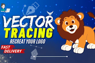vector tracing, logo to vector, image to vector