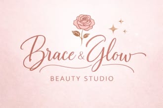 create a minimalist luxury logo for beauty and cosmetic brands