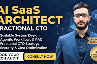 be your fractional cto and ai saas architect for agentic systems