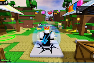 develop roblox game, roblox simulator, tycoon, obby, rpg game with scripting