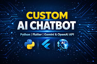 build a custom ai chatbot using gemini or openai API