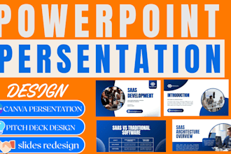 do professional  powerpoint presentation and pitch deck design for your business