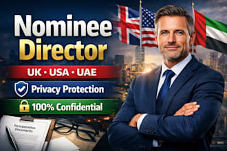 provide UK USA uae nominee director service