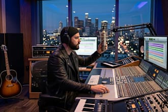 be custom male country pop neo soul rock singer pro studio song ghost producer