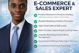 be your highticket shopify drop ship sales closer