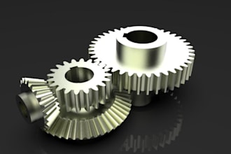 design industrial gearboxes, mechanical gear assemblies for your project