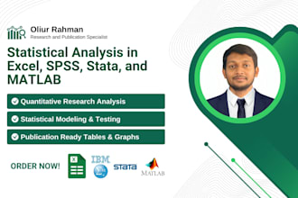 do statistical analysis in excel, spss, stata, and matlab