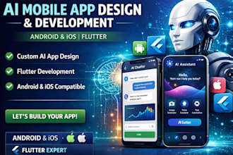 ai mobile app design for android and ios flutter app developer ai mobile app