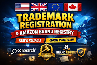 do trademark registration USA, UK and ca