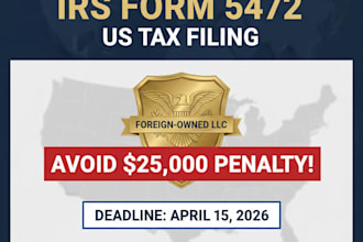 file form 5472 and 1120 for foreign owned US llc