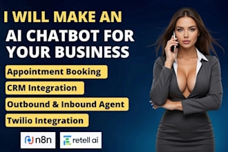 develop an ai receptionist to answer calls for your business